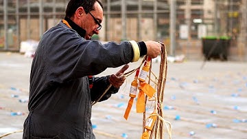 This is The Mascletà #fireworks