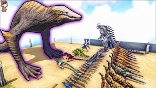 Titanus Skull Crawler VS Mod Creatures | ARK Mod Battle Ep.214