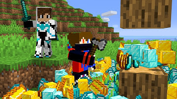 Speedrunner VS Hunter But Trees Drop OP Items