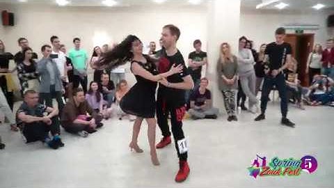 Andrey Antonov & Alla Sidorova, ZOUK JACK’n’JILL, Intermediate, final, Spring ZOUK Fest 2020