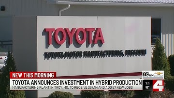 Toyota to invest over $900M in hybrid production, creating over 200 new jobs