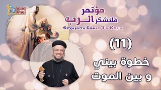 خطوة بيني و بين الموت - العظة الحادية عشر من مؤتمر فالنشكر الرب - أبونا داود لمعي