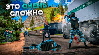 ЭТО НЕВОЗМОЖНО... Похищаем человека прямо из автозака на AMAZING ONLINE в GTA CRMP