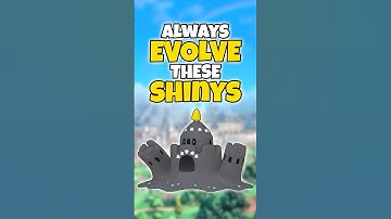 Always Evolve These Shiny Pokemon! #pokemon #shinypokemon #shorts