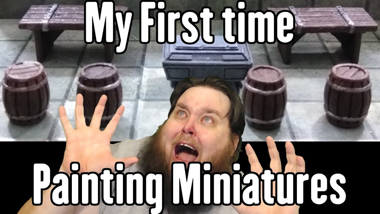 Painting Miniatures For the First Time Ever--- The Digital Dungeon Master