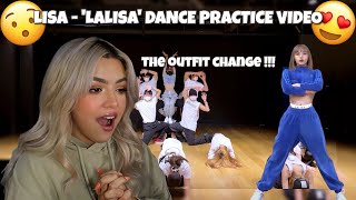 LISA - 'LALISA' DANCE PRACTICE VIDEO [REACTION]