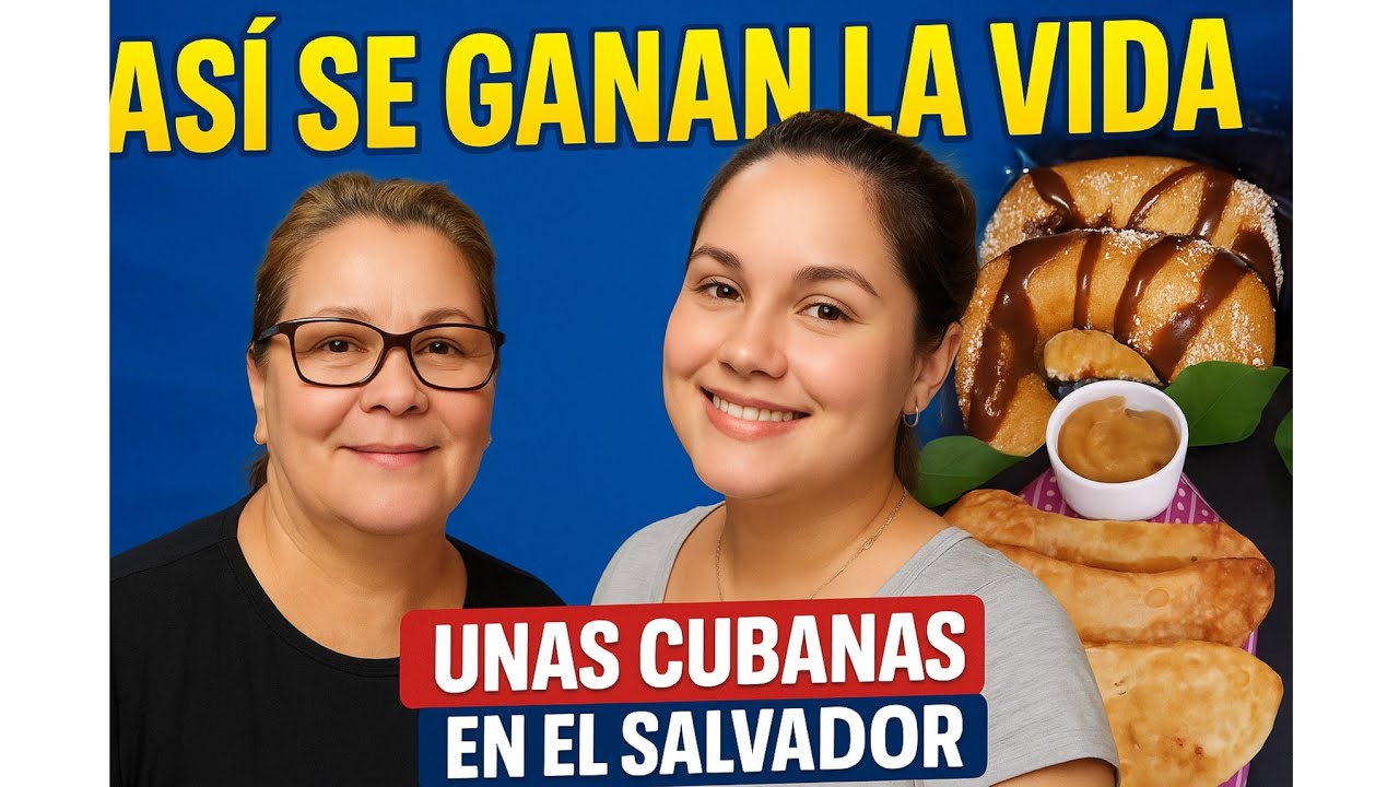 Asi unos CUBANOS se ganan el Pan diario EN EL SALVADOR