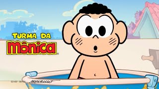 Turma Da Mônica Hoje Vou Tomar Banho 