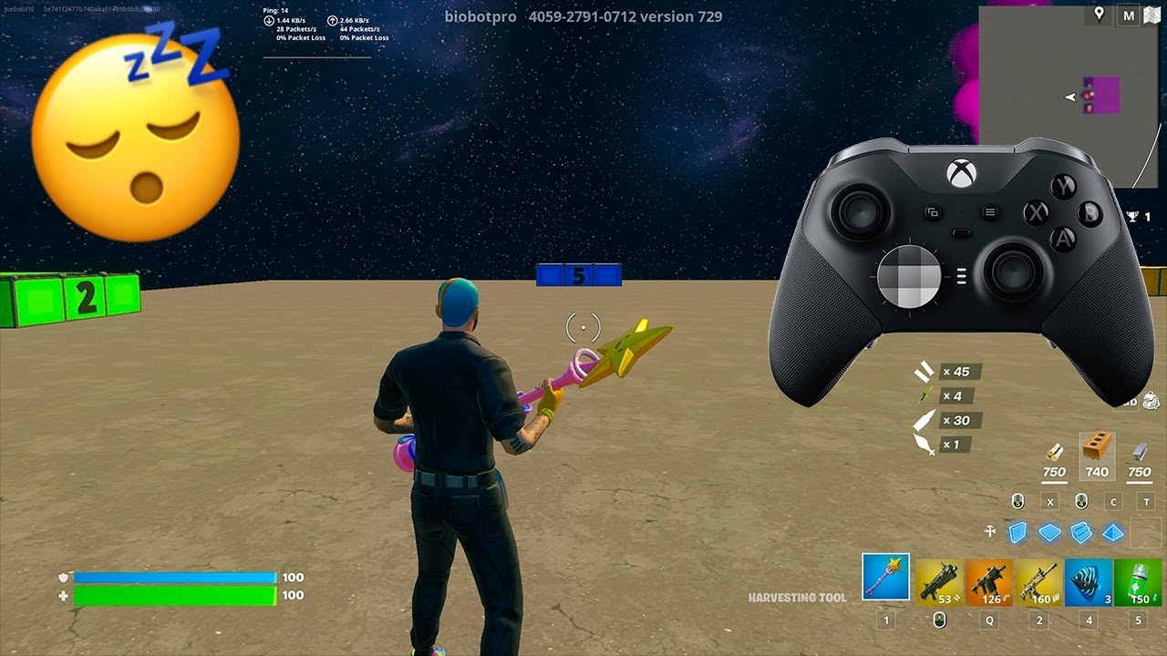 Xbox Elite Series 2 Controller ASMR 😍Bios Zone Wars Gameplay 4K
