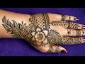 Most beautiful back hand mehndi design 2026/ New Arabic mehndi design/#mehndi #henna #video #youtube