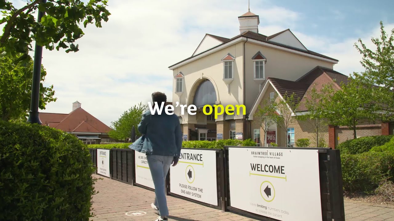 Were Open 🎉 Enjoy Safe Shopping Again At Braintree Village 🛍️ Youtube