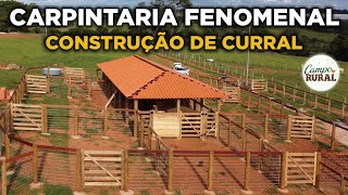 CARPINTARIA FENOMENAL CONSTRUÇÃO DE CURRAL (DRONE)