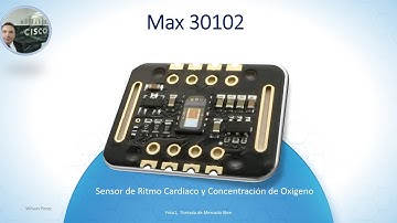 04 Montaje de Sensor  Oximetro MAX30102  en ESP32 pata IoT aplicando Python en Thonny