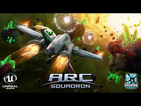 ARC Squadron Redux - аркадный космошутер, леталка стрелялка на Unreal Engine!