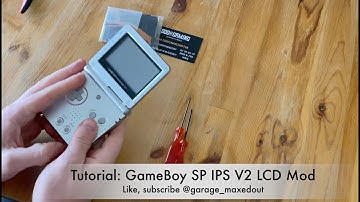 Tutorial: Upgrading your Nintendo Gameboy SP with IPS LCD