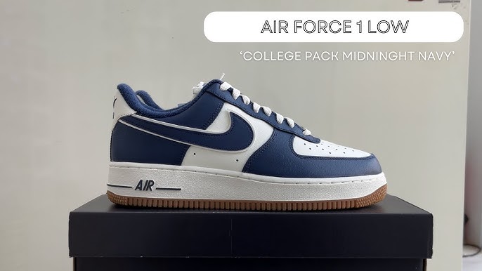 Nike Air Force 1 '07 LV8 (DQ7659-101) Sail/Midnight Navy / 13