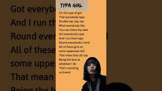 BLACKPINK 'TYPA GIRL' lisa rap #shorts