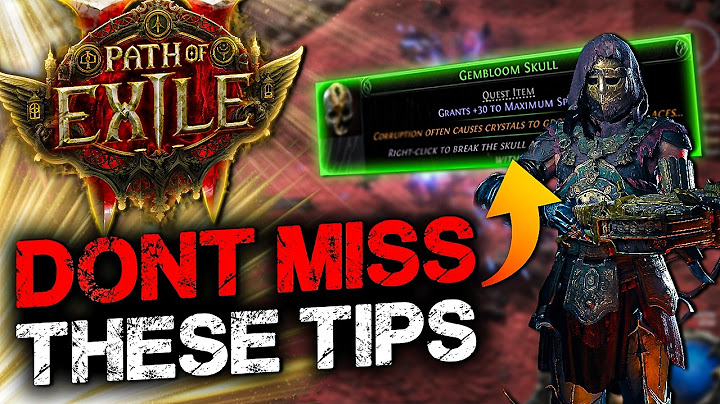 The 15 Most Important Tips For New Players - PoE 2 Beginner's Guide
