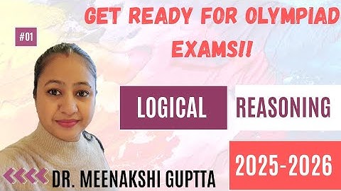 ✅SOF NSO Class-3🏅2025-2026🏅Logical Reasoning Question: 1-11🎯National Science Olympiad