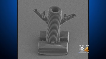 CU Boulder Engineers 3D Prints Tiny Material That Could Save Lives
