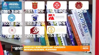ყველაზე შემოსავლიანი ქართული უნივერსიტეტების რეიტინგი