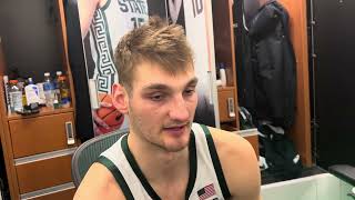 Carson Cooper on Michigan State’s 83-71 loss to Michigan.