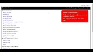 Folders in CollectionsIndex+ Collections Management System (Legacy Video)
