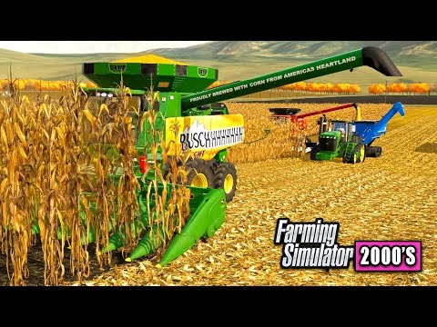 Big American Corn Harvest Crew! | Farming Simlator 2000'S