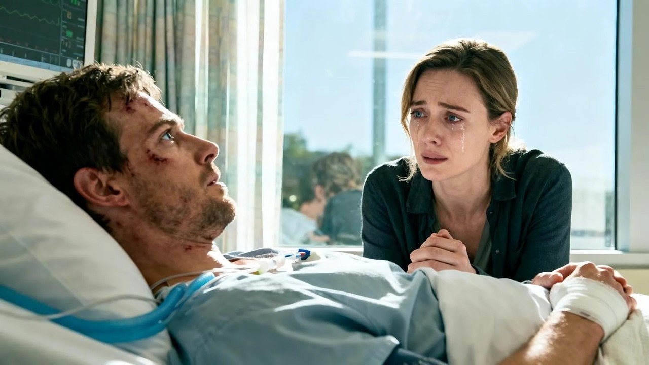 Quando acordei no hospital, minha esposa infiel veio e lamentou que eu tivesse descoberto.