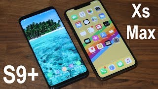 Galaxy S9 Plus Vs Iphone Xs Max Full Comparison Youtube