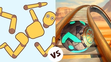 Ragdoll Break vs Temple Rolling Balls – Ultimate ASMR Gameplay Showdown on Android & iOS!