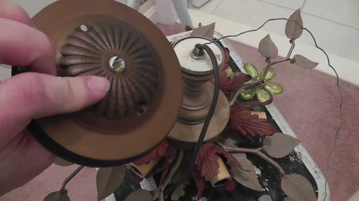 Installing a Vintage Ceiling Light