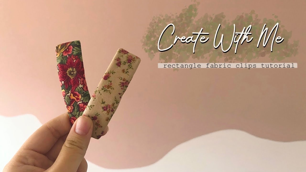 RECTANGULAR SNAP CLIP TUTORIAL || MYMEMADE - YouTube