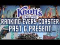 Ranking Every Coaster EVER at Knott's Berry Farm