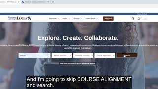 Affordable Learning LOUISiana: LOUIS OER Commons