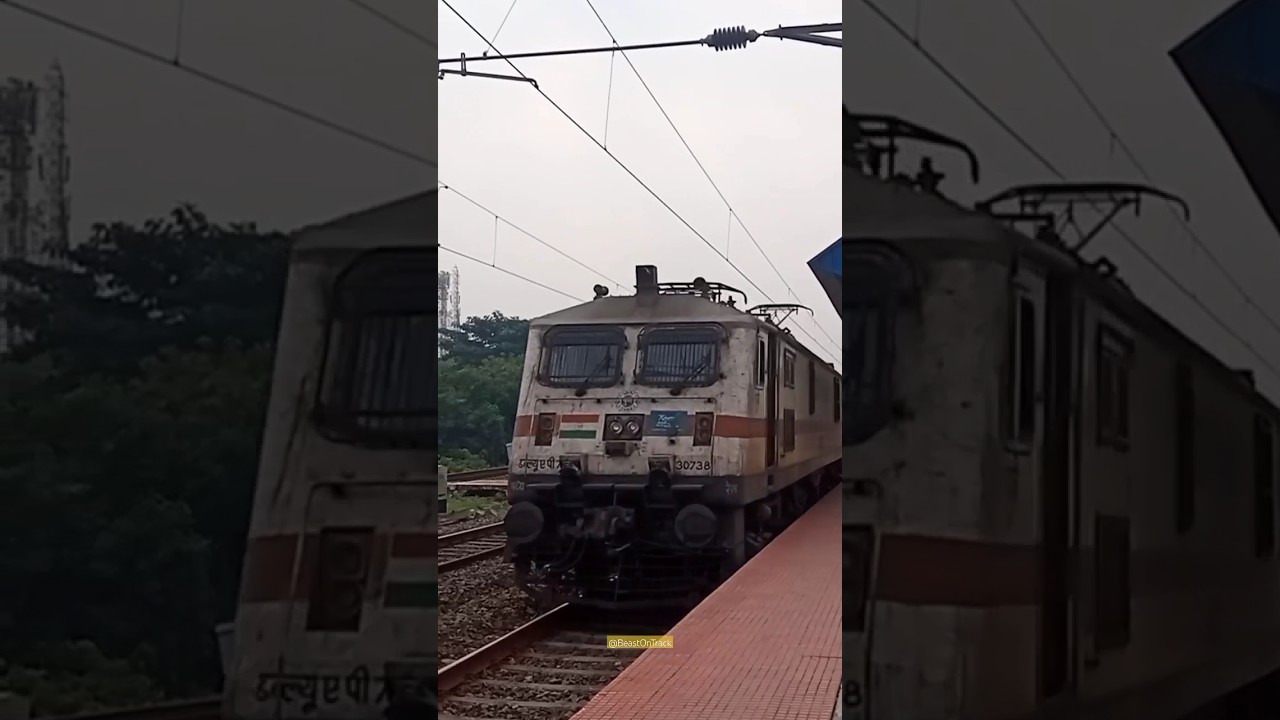 Dangerous Entry Of WAP-7 😱🔥💯 With 12353 Lal Kuan SF Express 😨🔥 
