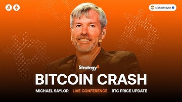 Michael Saylor: BITCOIN CRASH EXPLAINED! MASSIVE BTC DUMP & What