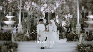 MALAY WEDDING OF AMNAN & BALQIS - PERNIKAHAN