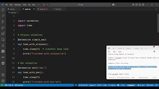 Python 3 Script to Show Loading Bars, Spinners, and Custom Animations in the Terminal!