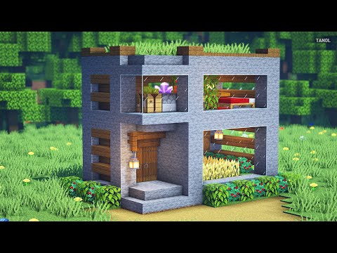 ⚒️ Minecraft | How To Build a Durable Survival Stone House