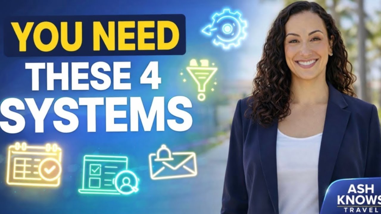 4 Systems Every Travel Agent Needs to Scale LIVE REPLAY