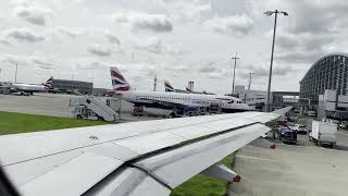 New British Airways flight Airbus A319 London Heathrow-Edinburgh (Full flight)