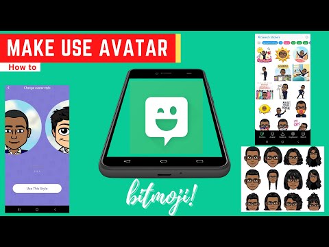 Bitmojiステッカーとアバターの使用方法#bitmoji