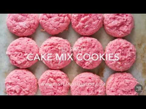 Cake Mix Cookies