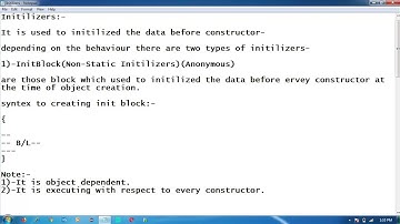 Initializes  In Java | Init Block|  Non Static Initializes  In Hindi | Java In  Hindi/URDU-48