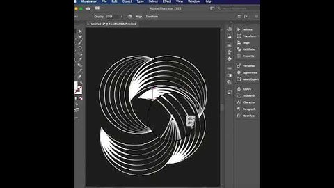 3D illusion effect in illustrator | Create this amazing 3D effect in adobe illustrator 2021 #shorts