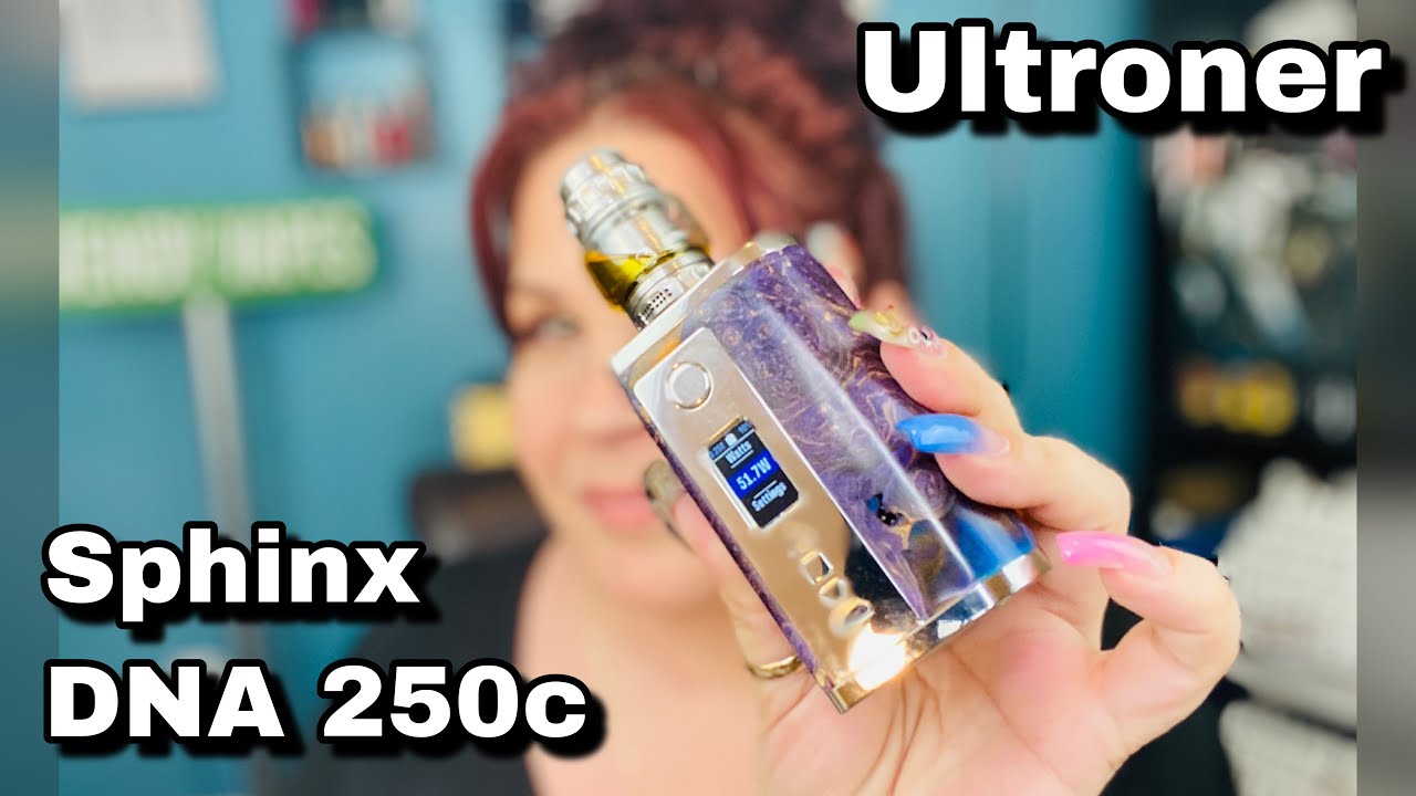 Ultroner Sphinx DNA 250c Stabilized Wood 200w Mod