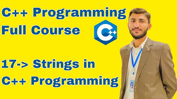 Strings in c++ programming