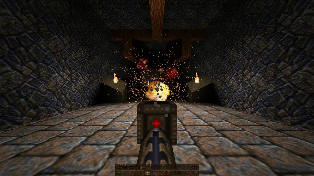 Quake I - E4M5 - Hell's Atrium
