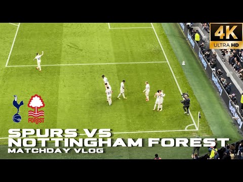 ⚽️ Spurs on course for Champions League!! ⚽️ | Tottenham vs Nottingham Forest Matchday Vlog [4K]
